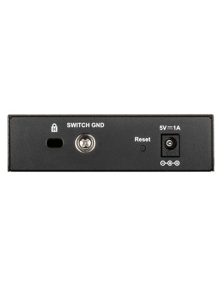 D-Link DGS-1100-05V2 E switch Gestionado L2 Gigabit Ethernet (10 100 1000) Negro D-Link DGS-1100-05V2 E switch Gestionado L2 Gigabit Ethernet (10 100 1000) Negro
