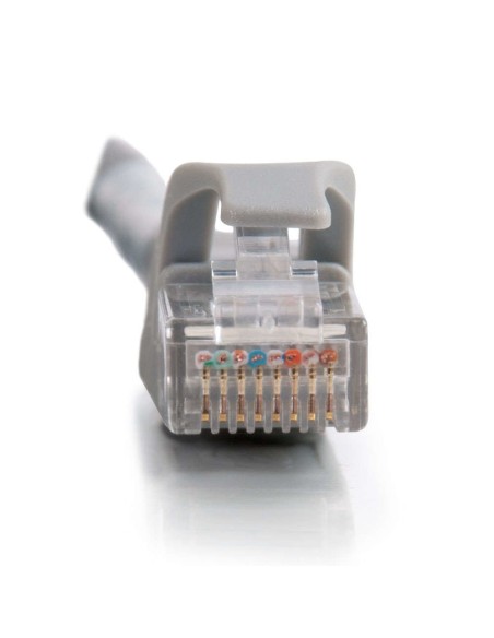 C2G Cable de conexión de red de 1 m Cat6 sin blindaje y con funda (UTP), color gris