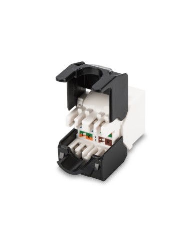 Digitus Módulo Keystone clase D, CAT 5e, sin apantallar, montaje sin herramientas