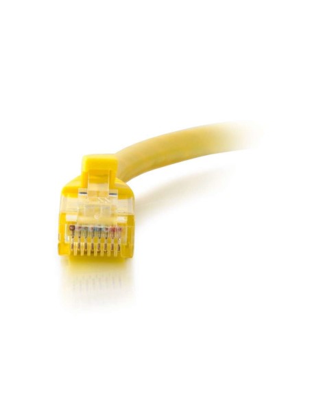 C2G Cable de conexión de red de 2 m Cat6 sin blindaje y con funda (UTP), color amarillo