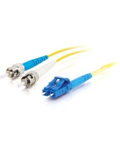 C2G 85542 Cable de fibra óptica e InfiniBand 3 m LC ST OFNR Turquesa