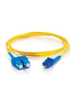 C2G 85587 Cable de fibra óptica e InfiniBand 2 m LC SC OFNR Amarillo 2