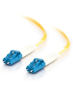 C2G 85605 Cable de fibra óptica e InfiniBand 2 m LC OFNR Amarillo