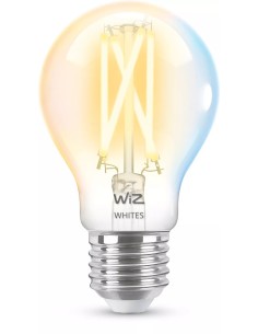 WiZ Bombilla con filamento transparente 60 W A60 E27