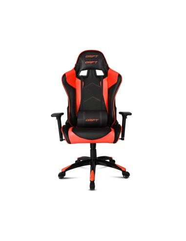 DRIFT DR300 Silla para videojuegos de PC Asiento acolchado Negro, Rojo