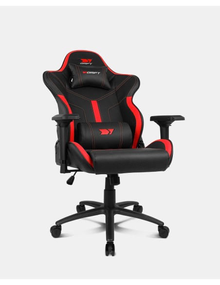 DRIFT DR350 Butaca para jugar Asiento acolchado Negro, Rojo DRIFT DR350 Butaca para jugar Asiento acolchado Negro, Rojo
