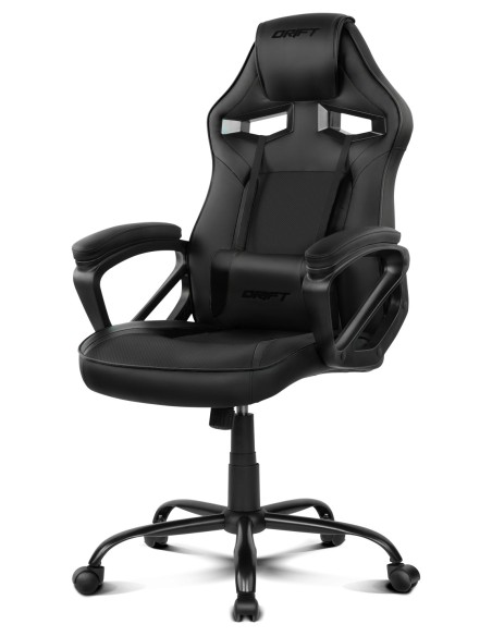 DRIFT DR50 Silla para videojuegos de PC Asiento acolchado tapizado Negro DRIFT DR50 Silla para videojuegos de PC Asiento acolchado tapizado Negro