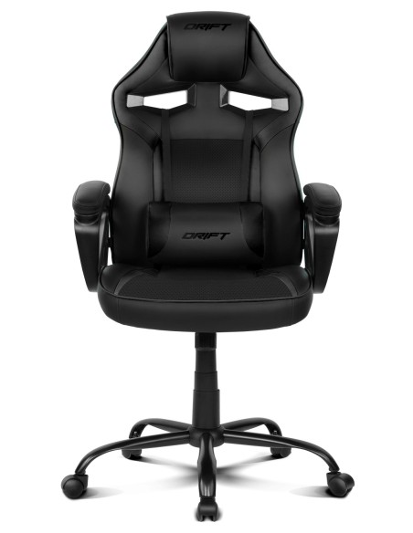 DRIFT DR50 Silla para videojuegos de PC Asiento acolchado tapizado Negro DRIFT DR50 Silla para videojuegos de PC Asiento acolchado tapizado Negro