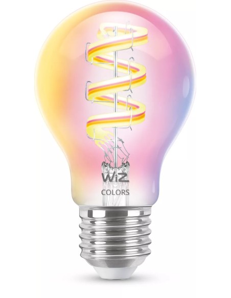 WiZ Bombilla con filamento transparente 40 W A60 E27