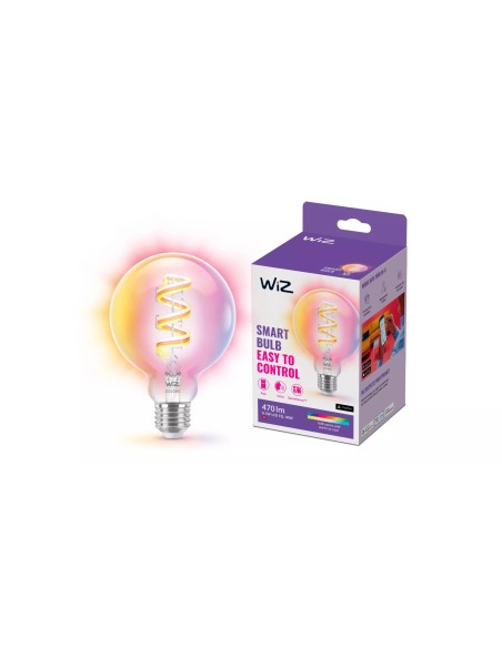WiZ Globo con filamento transparente 40 W G95 E27