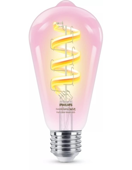 Philips Filamento transparente 40 W ST64 E27