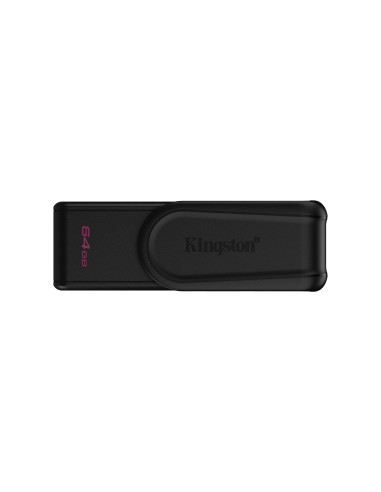 Kingston Technology DataTraveler 64GB Portable USB 3.2 Gen 1 Exodia S (Black Black)
