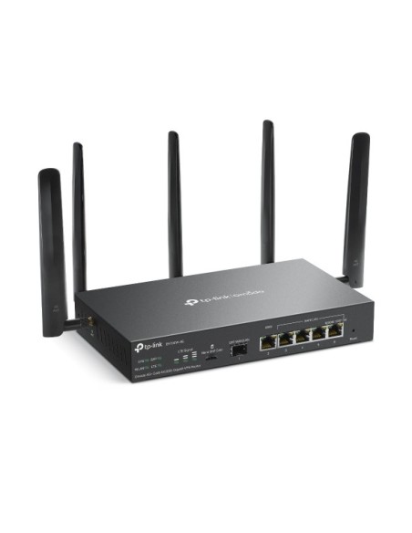 TP-Link Omada ER706W-4G router inalámbrico Gigabit Ethernet Doble banda (2,4 GHz   5 GHz) Negro