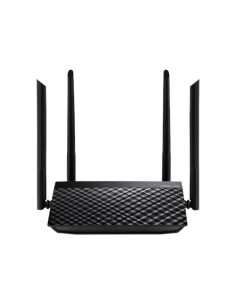 ASUS RT-AC1200 v.2 router Ethernet rápido Negro 2