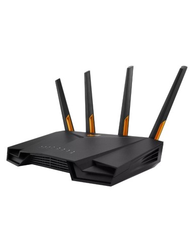 ASUS TUF-AX4200 router inalámbrico Gigabit Ethernet Doble banda (2,4 GHz   5 GHz) Negro