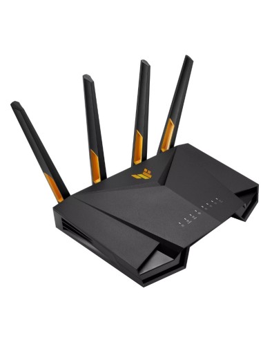 ASUS TUF-AX4200 router inalámbrico Gigabit Ethernet Doble banda (2,4 GHz   5 GHz) Negro