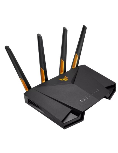 ASUS TUF-AX4200 router inalámbrico Gigabit Ethernet Doble banda (2,4 GHz   5 GHz) Negro