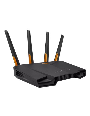 ASUS TUF-AX4200 router inalámbrico Gigabit Ethernet Doble banda (2,4 GHz   5 GHz) Negro