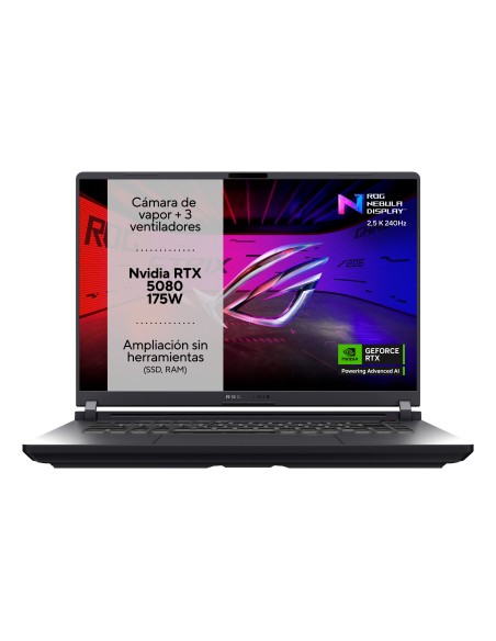 ASUS ROG Strix G16 G615LW-S5003 - Ordenador Portátil Gaming de 16" WQXGA 240Hz (Intel Core Ultra 9 275HX, 32GB RAM, 1TB SSD, ASUS ROG Strix G16 G615LW-S5003 - Ordenador Portátil Gaming de 16" WQXGA 240Hz (Intel Core Ultra 9 275HX, 32GB RAM, 1TB SSD,