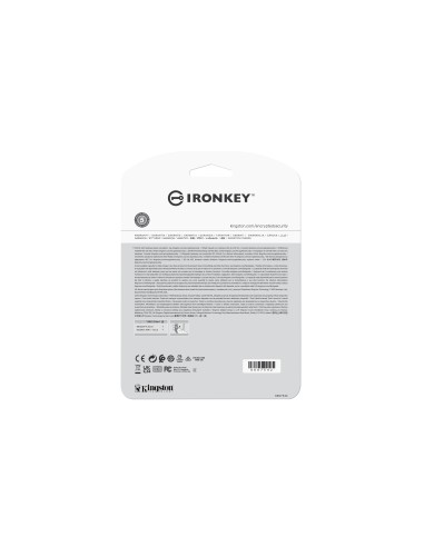 Kingston Technology IronKey 256GB Vault Privacy 50 cifrado AES-256, FIPS 197