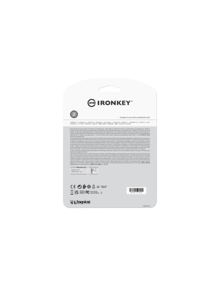 Kingston Technology IronKey 256GB Vault Privacy 50 cifrado AES-256, FIPS 197 Kingston Technology IronKey 256GB Vault Privacy 50 cifrado AES-256, FIPS 197