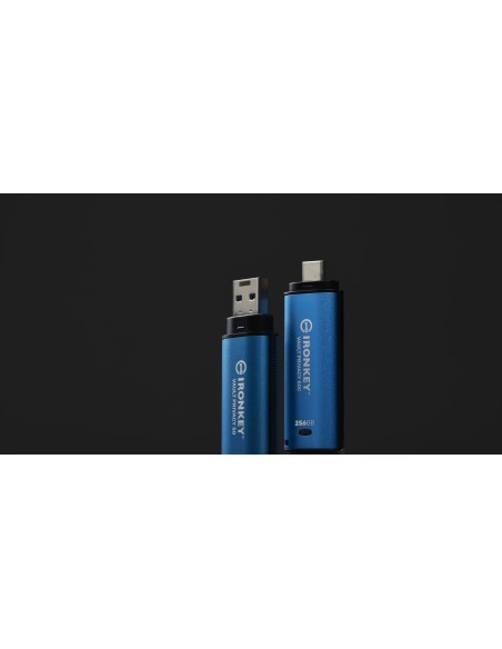 Kingston Technology IronKey 256GB Vault Privacy 50 cifrado AES-256, FIPS 197 Kingston Technology IronKey 256GB Vault Privacy 50 cifrado AES-256, FIPS 197