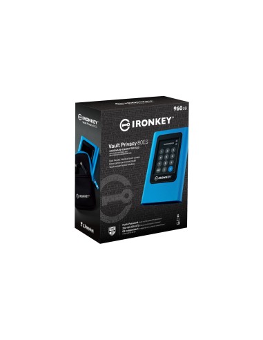 Kingston Technology IronKey 960GB Vault Privacy 80 XTS-AES 256-bit SSD externo cifrado