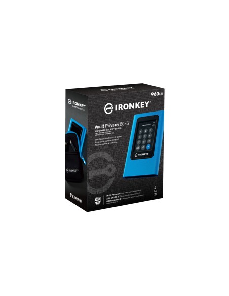 Kingston Technology IronKey 960GB Vault Privacy 80 XTS-AES 256-bit SSD externo cifrado Kingston Technology IronKey 960GB Vault Privacy 80 XTS-AES 256-bit SSD externo cifrado