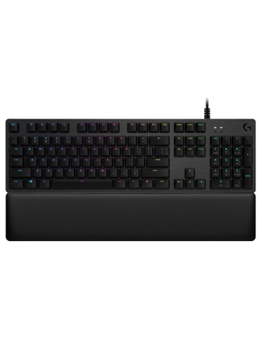 Logitech G 920-009323 teclado Juego USB QWERTY Español Carbono
