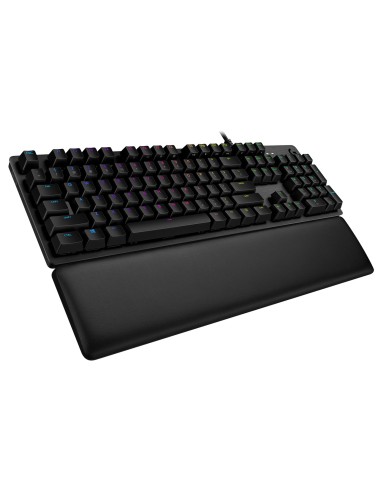 Logitech G 920-009323 teclado Juego USB QWERTY Español Carbono