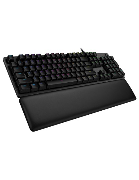 Logitech G 920-009323 teclado Juego USB QWERTY Español Carbono