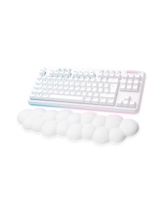 Logitech G G715 teclado Juego RF Wireless + Bluetooth QWERTY Internacional de EE.UU. Blanco