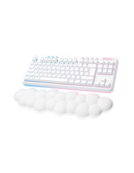 Logitech G G715 teclado Juego RF Wireless + Bluetooth QWERTY Internacional de EE.UU. Blanco