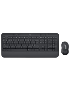Logitech 920-011001 teclado Ratón incluido Oficina Bluetooth AZERTY Belga Grafito