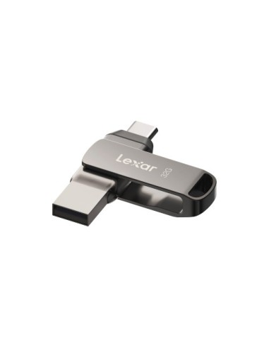 Lexar JumpDrive LJDD400032G-BNQNG unidad flash USB 32 GB USB Tipo C 3.2 Gen 1 (3.1 Gen 1) Gris