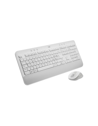 Logitech Signature MK650 for Business teclado Ratón incluido Oficina Bluetooth QWERTY Italiano Blanco