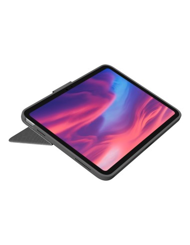 Logitech 920-011436 teclado para móvil AZERTY Francés Smart Connector Gris