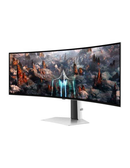 Samsung G93SC pantalla para PC 124,5 cm (49") 5120 x 1440 Pixeles Dual QHD OLED Plata Samsung G93SC pantalla para PC 124,5 cm (49") 5120 x 1440 Pixeles Dual QHD OLED Plata