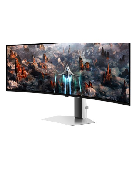 Samsung G93SC pantalla para PC 124,5 cm (49") 5120 x 1440 Pixeles Dual QHD OLED Plata Samsung G93SC pantalla para PC 124,5 cm (49") 5120 x 1440 Pixeles Dual QHD OLED Plata