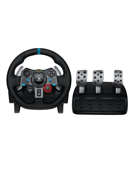 Logitech G 941-000112 mando y volante Negro USB Volante + Pedales Analógico PC, PlayStation 4, PlayStation 5, Playstation 3