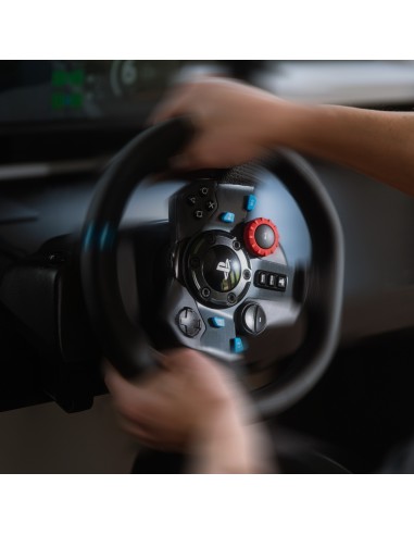 Logitech G 941-000112 mando y volante Negro USB Volante + Pedales Analógico PC, PlayStation 4, PlayStation 5, Playstation 3