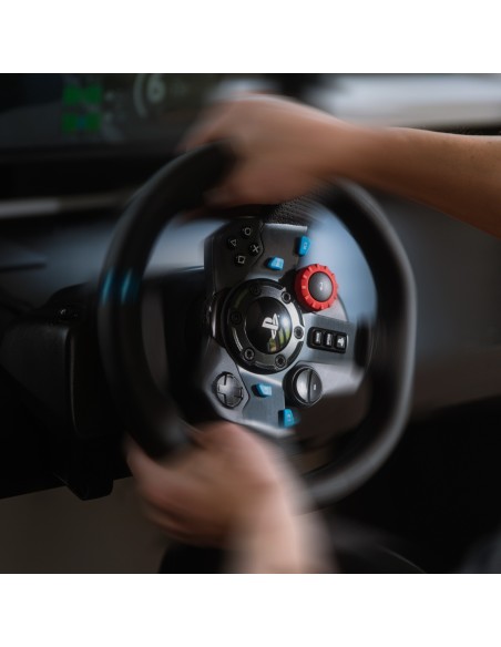 Logitech G 941-000112 mando y volante Negro USB Volante + Pedales Analógico PC, PlayStation 4, PlayStation 5, Playstation 3