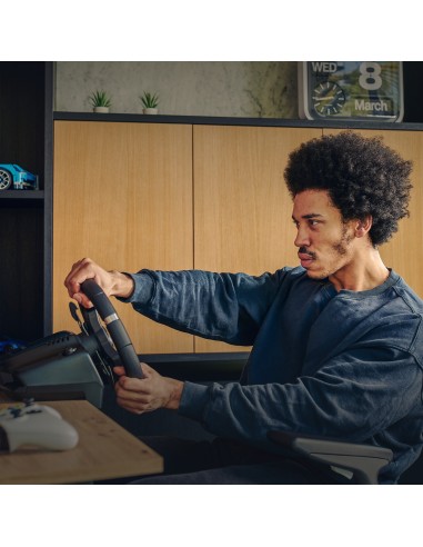 Logitech G 941-000123 mando y volante Negro USB Volante + Pedales Analógico Digital PC, Xbox One, Xbox Series S, Xbox Series X