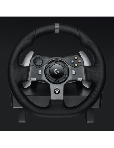 Logitech G 941-000123 mando y volante Negro USB Volante + Pedales Analógico Digital PC, Xbox One, Xbox Series S, Xbox Series X