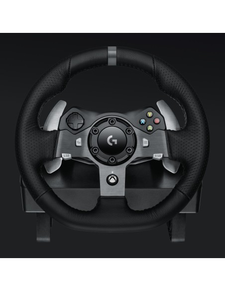 Logitech G 941-000123 mando y volante Negro USB Volante + Pedales Analógico Digital PC, Xbox One, Xbox Series S, Xbox Series X