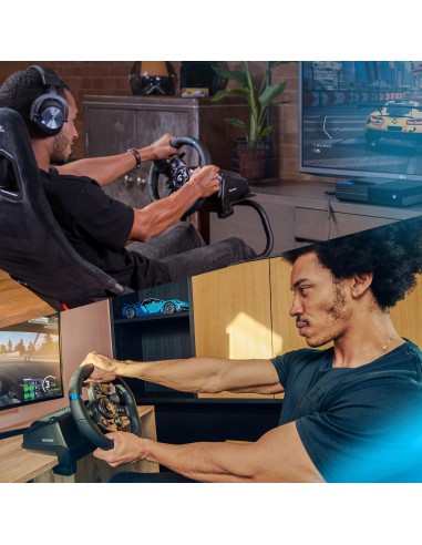 Logitech G G923 Negro USB 2.0 Volante + Pedales Analógico Digital PC, Xbox One, Xbox Series S, Xbox Series X