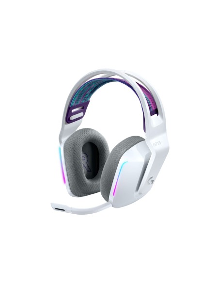 Logitech G 981-000883 auricular y casco Auriculares Inalámbrico Diadema Juego Blanco