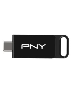 PNY Elite unidad flash USB 64 GB USB Tipo C 3.2 Gen 1 (3.1 Gen 1) Negro 2