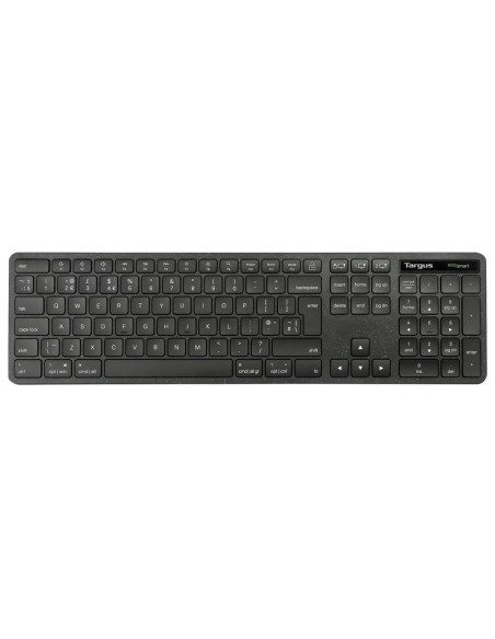 Targus EcoSmart AKB873NO teclado Universal RF Wireless + Bluetooth QWERTY Nórdico Negro