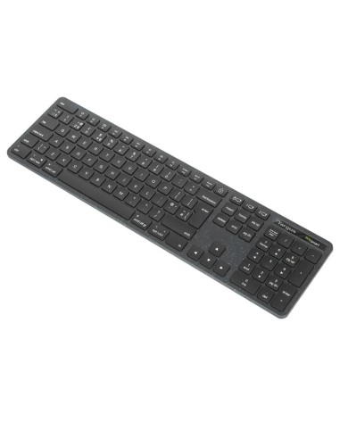 Targus EcoSmart AKB873NO teclado Universal RF Wireless + Bluetooth QWERTY Nórdico Negro